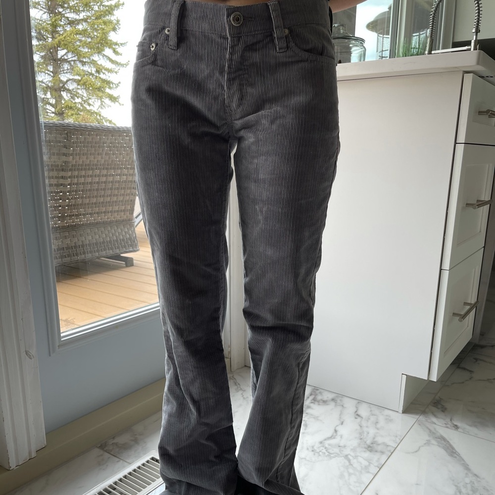 Buffalo Grey velvet pants